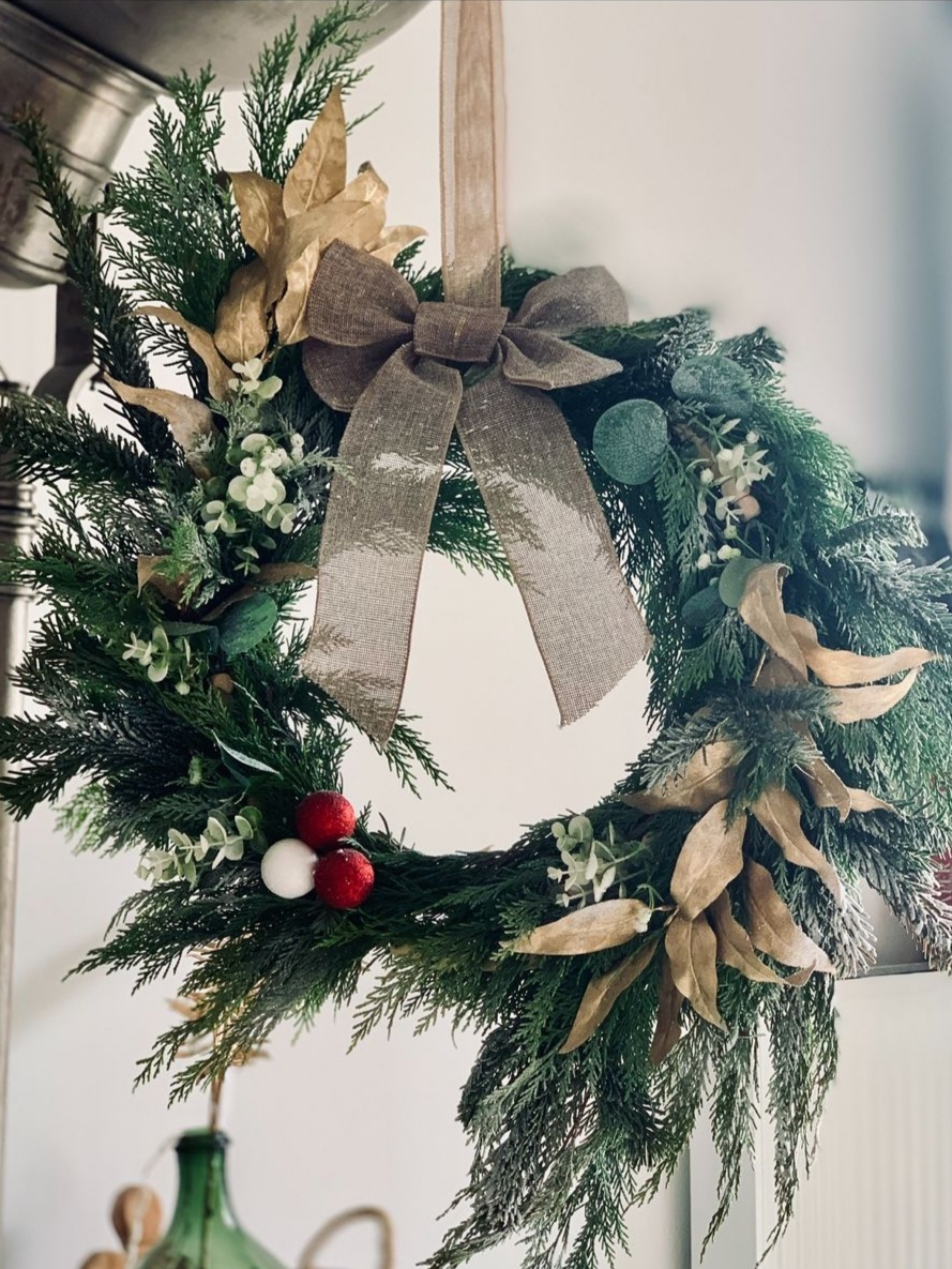 Atelier Couronne de Noël le mercredi 26/11 à 14h